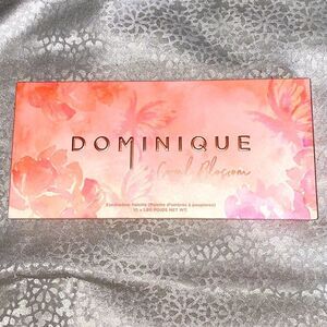 Dominique Cosmetics Coral Blossom Eyeshadow Palette NIB